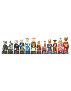 Perros vs gatos. (Figuras + Tablero) 2