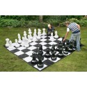 Pack Piezas de ajedrez gigante + Tablero de Lona