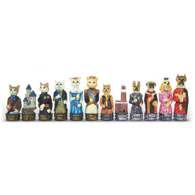 Perros vs gatos. Figuras